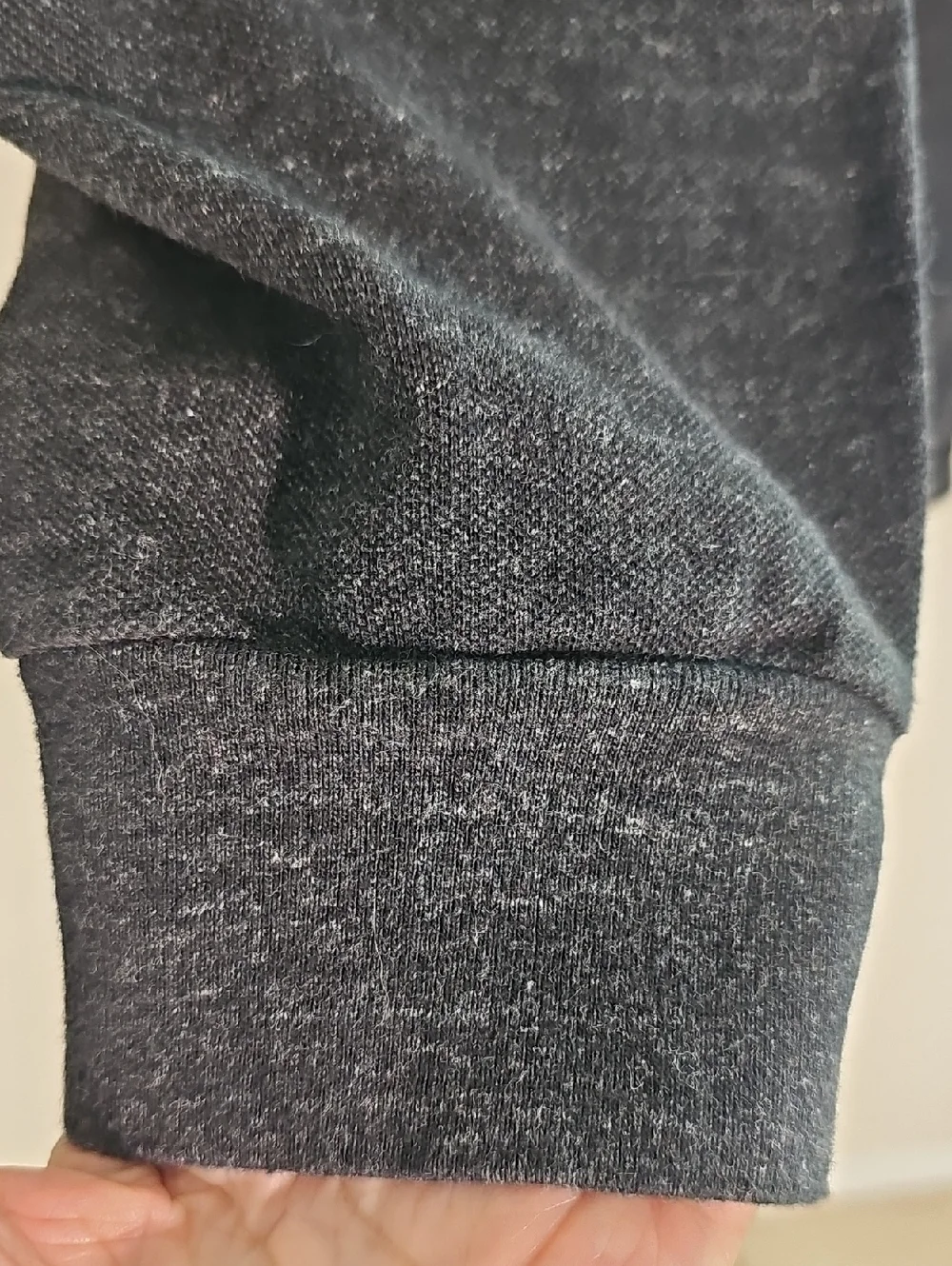 Polo Ralph Lauren‎ Long Sleeve Polo Mens Size L Charcoal Grey Purple Pony Cotton